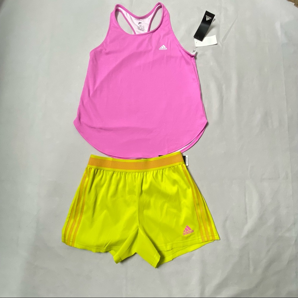 🍍3 For 25🍍Adidas Women's Yellow Shorts